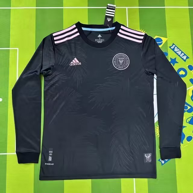 jersey 23∕24 Inter Miami Away Long Sleeve Soccer Jerseys(87F3)