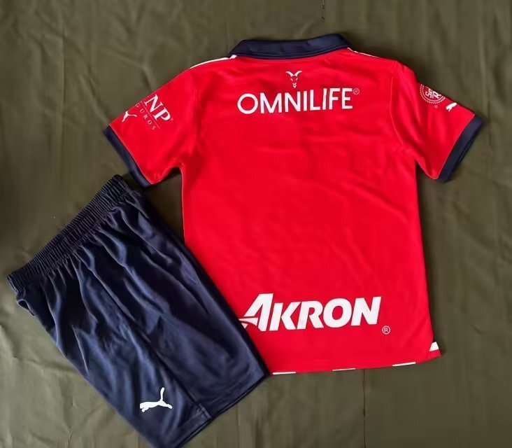 soccer jerseys Cheap Chivas home kids sets 2023 24 maglia calcio maillot football camis