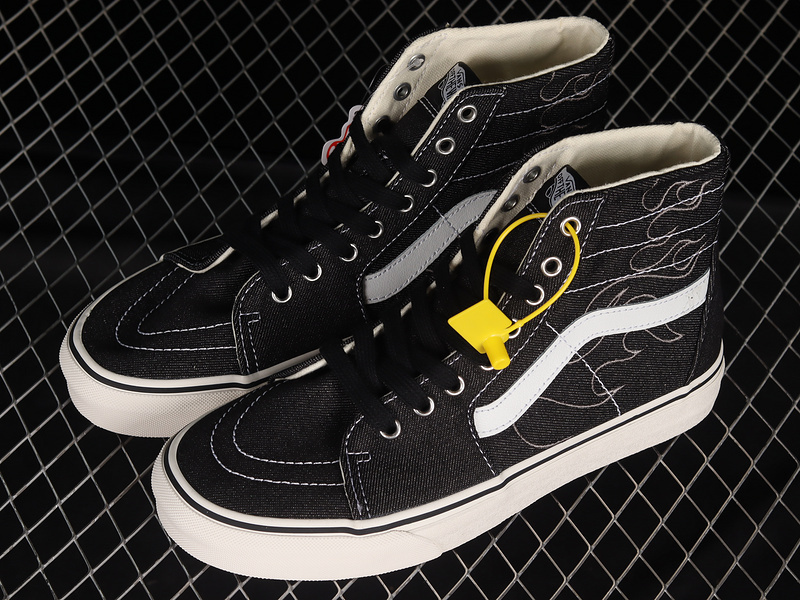 [VN0A5KRUMCG]-[SK8-HIGH TAPERED BLACK∕BLACK∕WHITE]-[WOMAN︰35-39]-[MAN︰40-44](14D4)