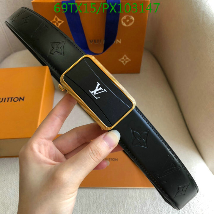 gucci belt Louis Vuitton Square buckle Belt Code PX103147F706