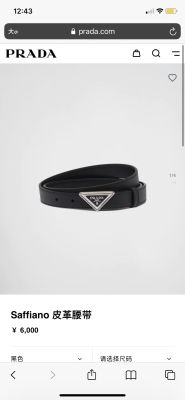 PRADA The belt -PRADA 0000A864