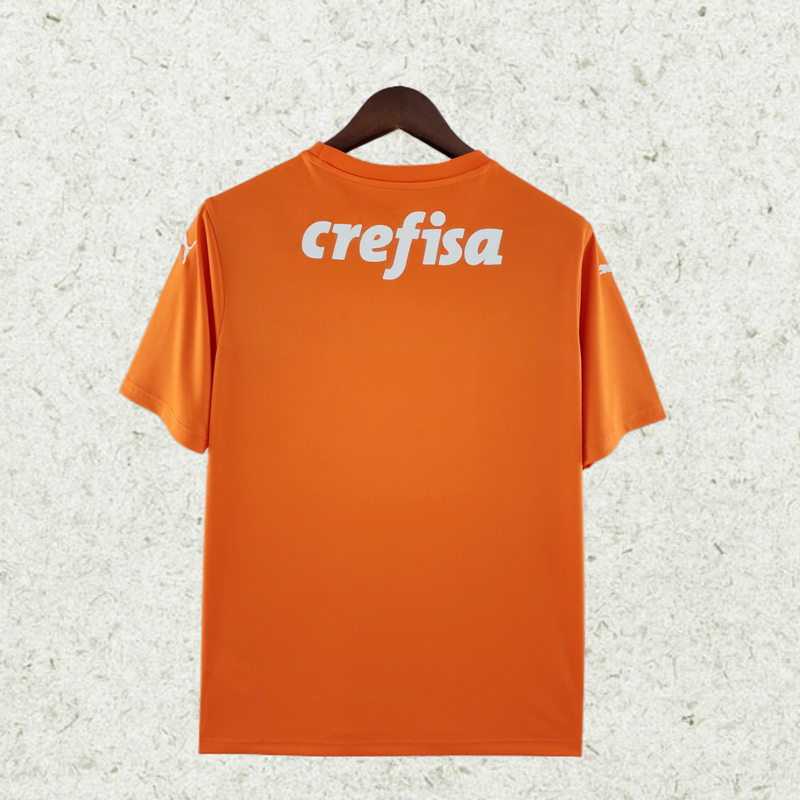 2223 Palmeiras Goalkeeper Orange soccer jersey Camiseta de futebol myupoo camisas de time