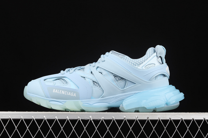 BALENCIAGA TRACK 【600】[BA﹡LEN﹡CIAGA TESS S.GOMMA SNEAKERS LIGHT BLUE∕LIGHT BLUE∕LIGHT BLUE]-[W