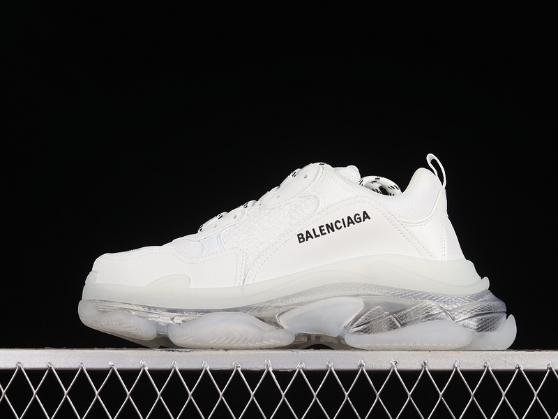 BALENCIAGA TRIPLE S 【550】[W2FB19000]-[VG BA﹡LEN﹡CIAGA TRIPLE S 3.0 SNEAKERS WHITE∕WHITE∕BLACK]