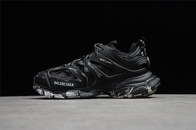 BALENCIAGA TRACK 【580】[542436-W3CN2-10000]-[BA﹡LEN﹡CIAGA TRACK SNEAKERS BLACK∕BLACK∕WHITE]-[WO