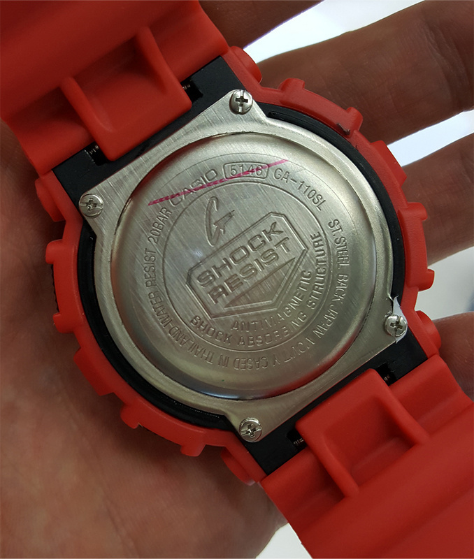 g shock original Casio.G Shock.GA110SL Red030C