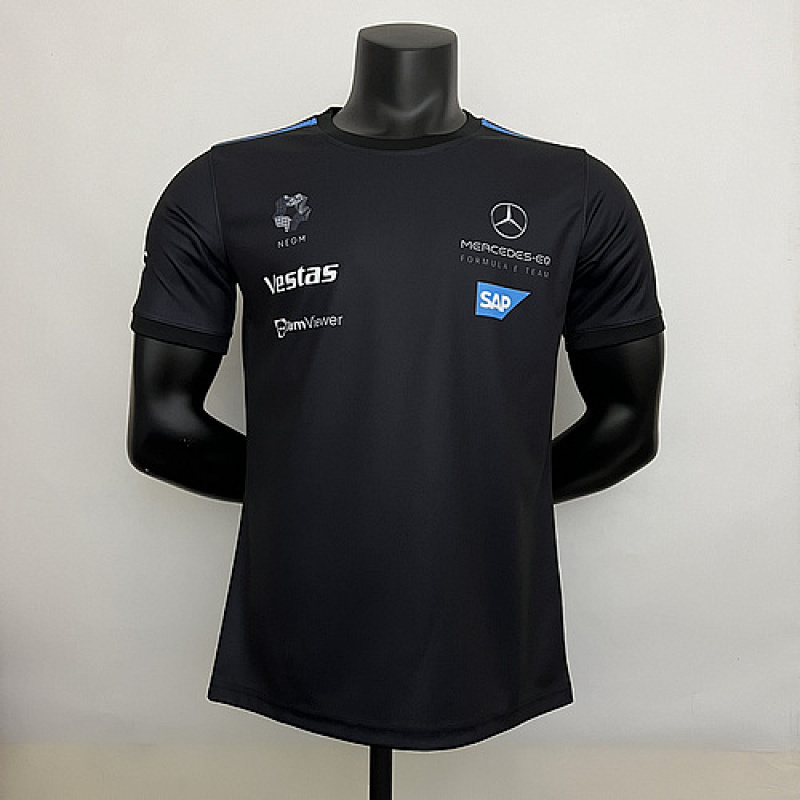 mercedes Mercedes Benz 2023 F1 black T shirt33D7