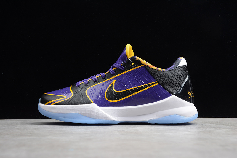 kobe 340 CD4991 500 KOBE 5 PROTRO LAKERS COURT PURPLE BLACK UNIVERSITY GOLD MAN 40 46 D063