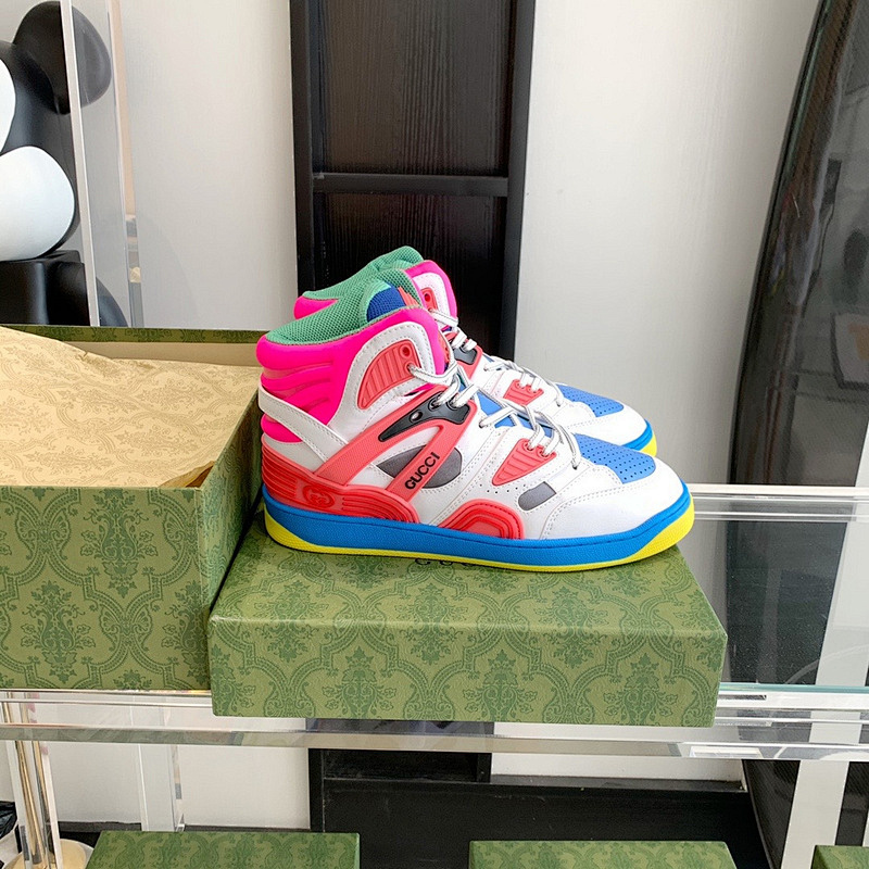 GUCCI SHOES Gucci Basket sneaker 661311(190 usd)(B533)