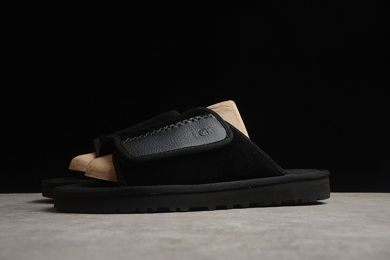 Sandal 【280】[UGG SHEEPSKIN ALL IN ONE SANDALS 6651 GOLD COAST SLIPPERS BLACK]-[MAN︰40-4