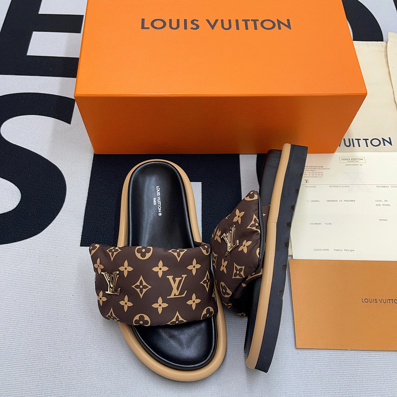 shoes LV Slippers 120USD(63CF)