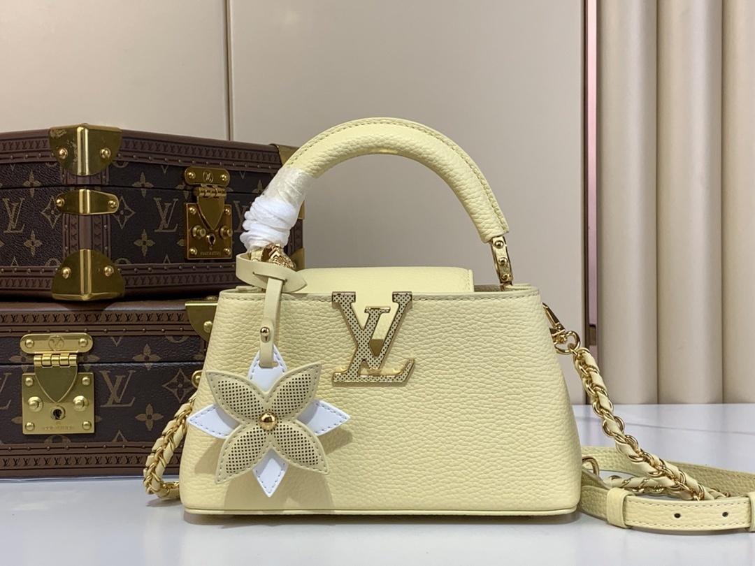 LV-Handbags m23955 m11351 Yellow(A77B)