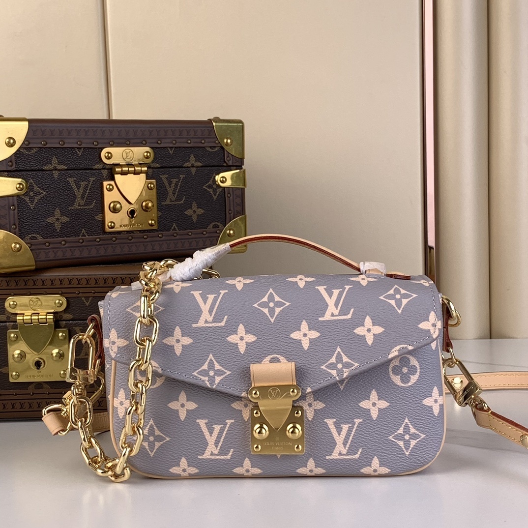 LV-Handbags M46279 12429 Light grey flower(AD32)