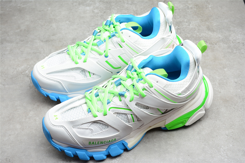 BALENCIAGA TRACK 【580】[542023-W2BC3-0285]-[BA﹡LEN﹡CIAGA TRACK 3_002.0 SNEAKER WHITE∕BLUE∕GREEN]-[W