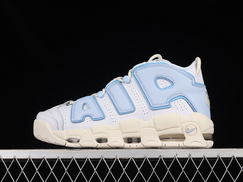 uptempo 380 FD9869 100 AIR MORE UPTEMPO WHITE OCEAN BLISS BLUE CHILL COCONUT MILK UNISEX 36 4