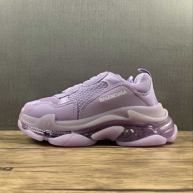 BALENCIAGA TRIPLE S 【600】[BA﹡LEN﹡CIAGA TRIPLE S SNEAKERS PURPLE∕PURPLE∕PURPLE]-[WOMAN︰35-40](B