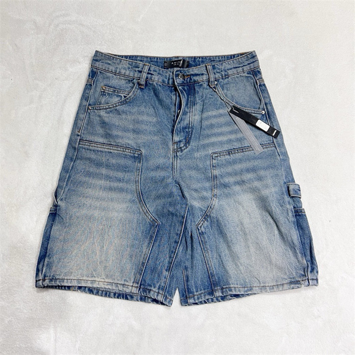 2024SS A﹡iri Shorts Jeans Top Version(2744) 2024ss amiri jeans top version