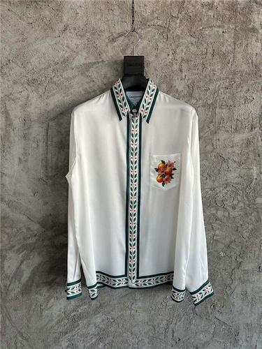 casablanca 11 CASABLANCA Silk Shirt Top Version 170 15DC
