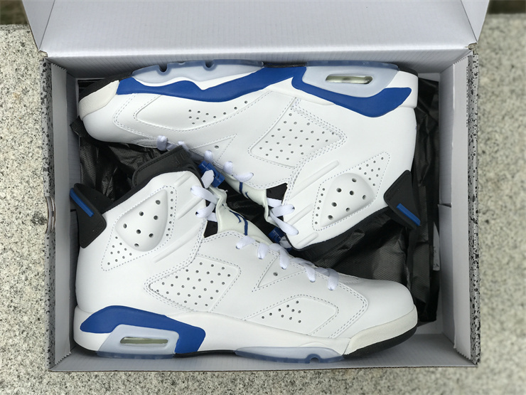 jordan 6 Air Jordan 6 Sport Blue 384664 107 40 47.50C82