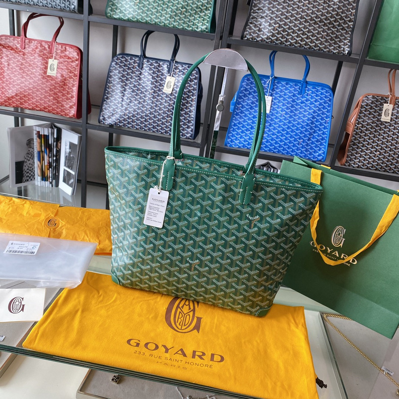 Green Goya Zipper Artois Dog Teeth Bag F45D