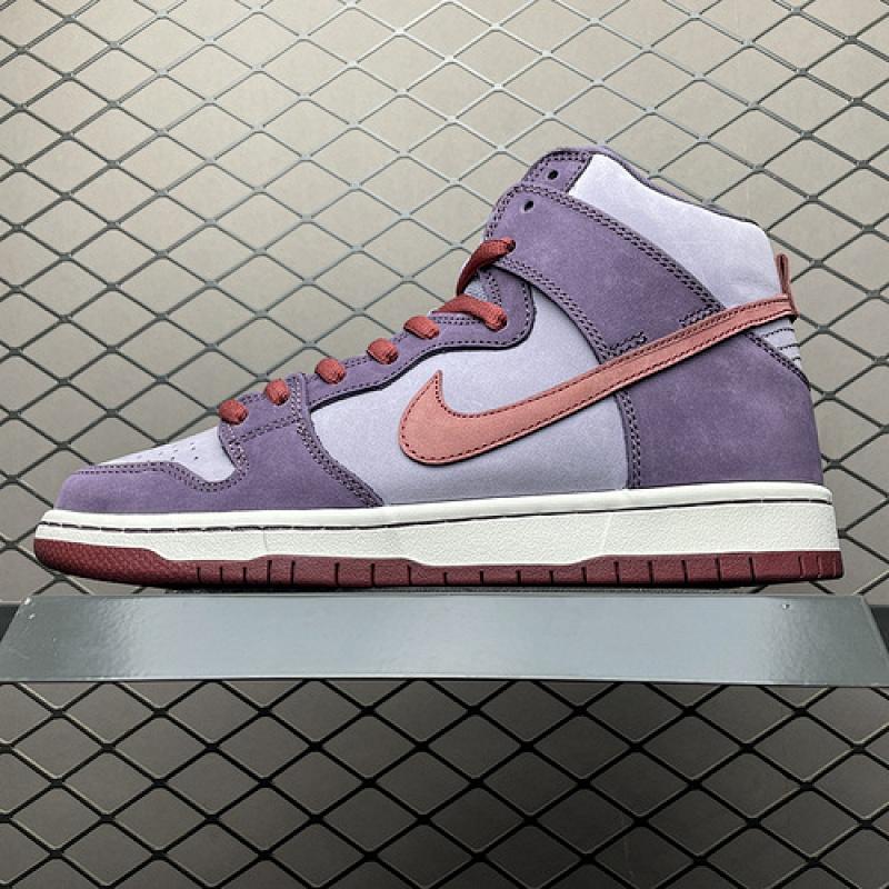x nike shoes US 64 Nike Dunk SB High Daybreak Plum 313171 500 Size 36 47.52904