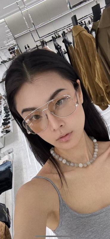 SAINTLAURENT glasses -Pull rod case 0037BECC