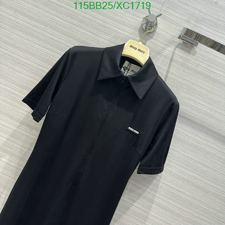 luxury clothes Miu Miu High Quality Copy Clothing Code XC1719 D0FF
