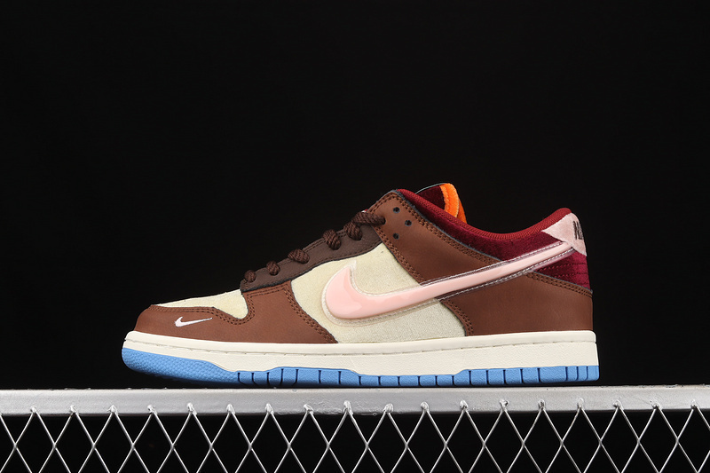 dunk 380 DJ1173 700 SOCIAL STATUS X SB DUNK MID CHOCOLATE MILK CANVAS MID SOFT PINK BURNT BRO