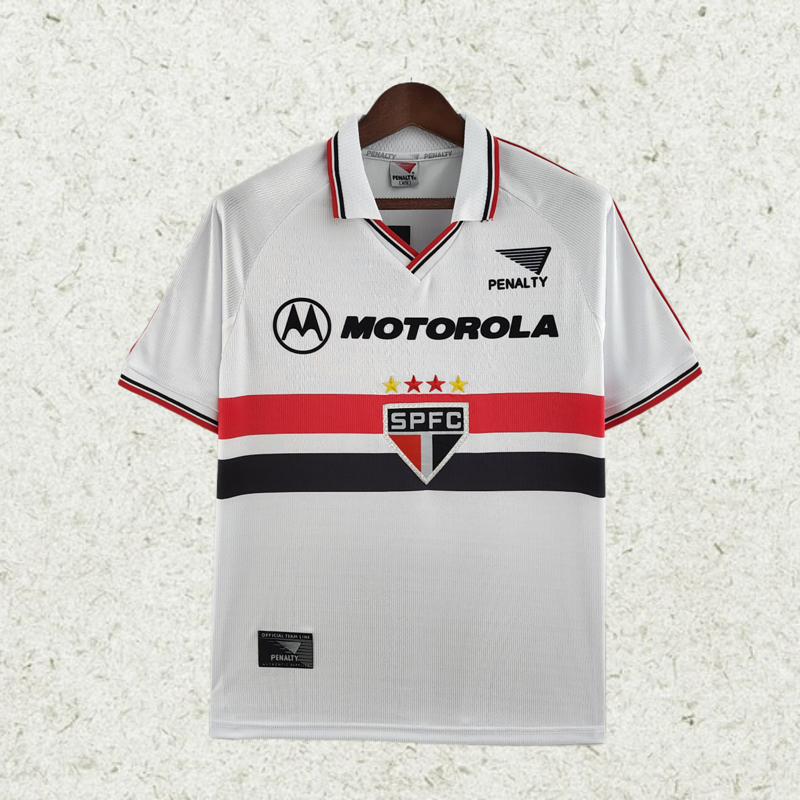 Retro sao paulo 1999 home soccer jersey Camiseta de futebol maillot camisas de time