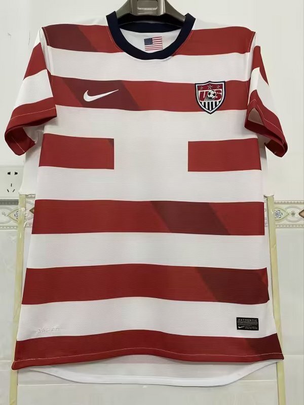 retro jersey USA Retro Home soccer jerseys 2013 maglia calcio maillot football camiseta