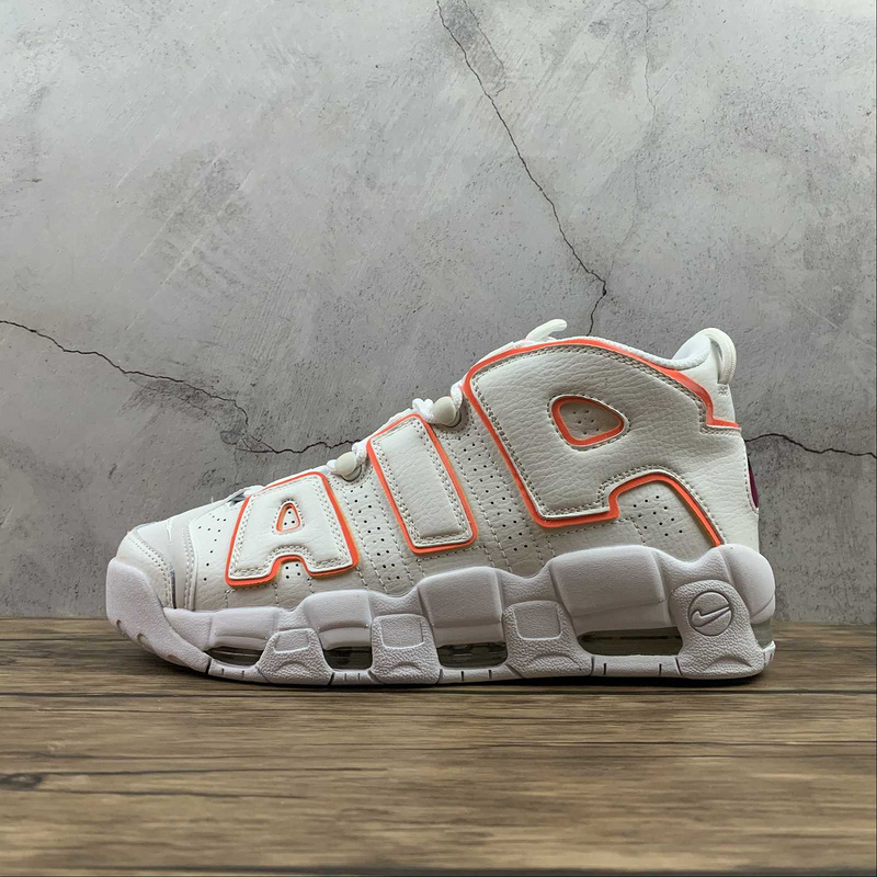 uptempo 350 DH4968 100 AIR MORE UPTEMPO SUNSET SUMMIT WHITE WHITE BRIGHT MANGO RED PLUM UNISE