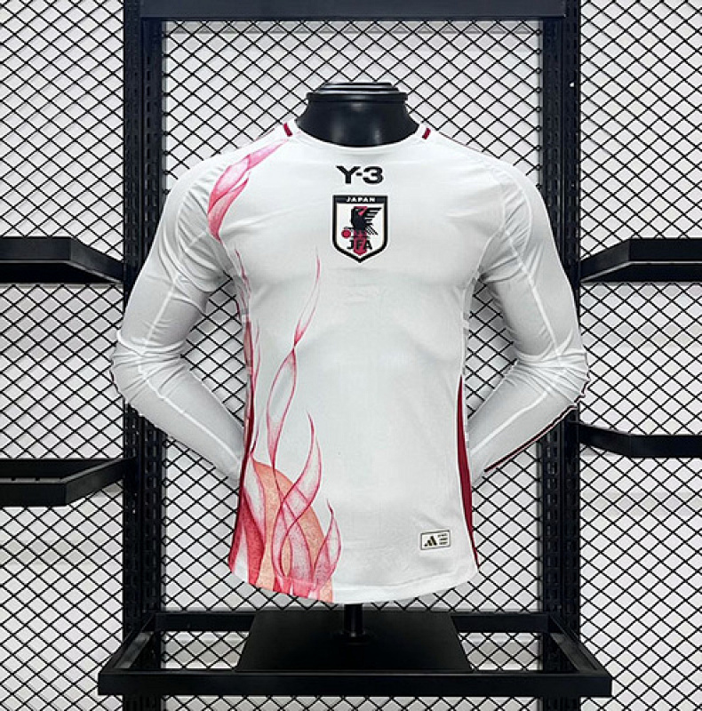 maison mihara Japan 24-25 away long sleeves player version s-2xl(A9A6)