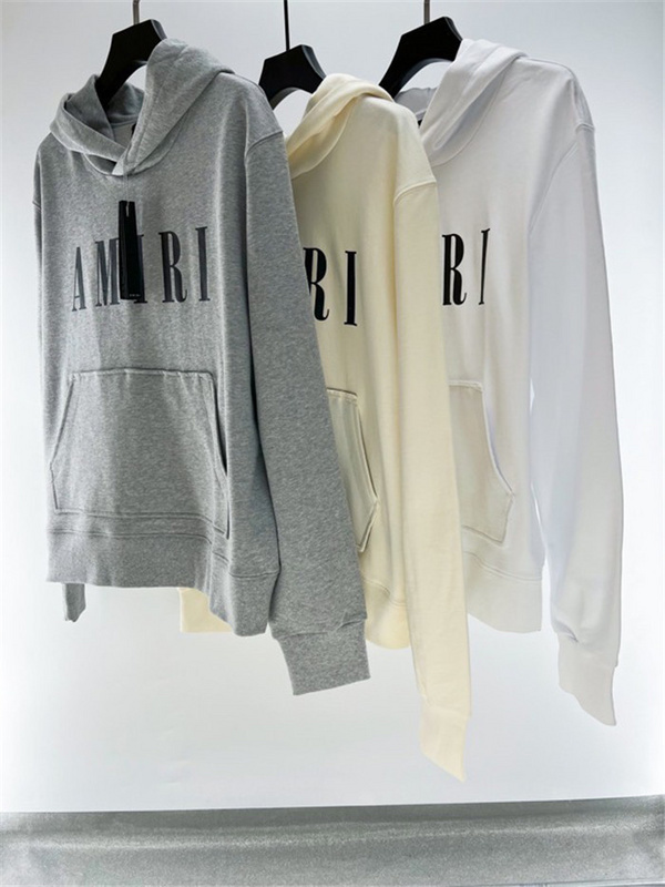 2023 A﹡iri Hoodie Top Version(F22F) amiri clothes
