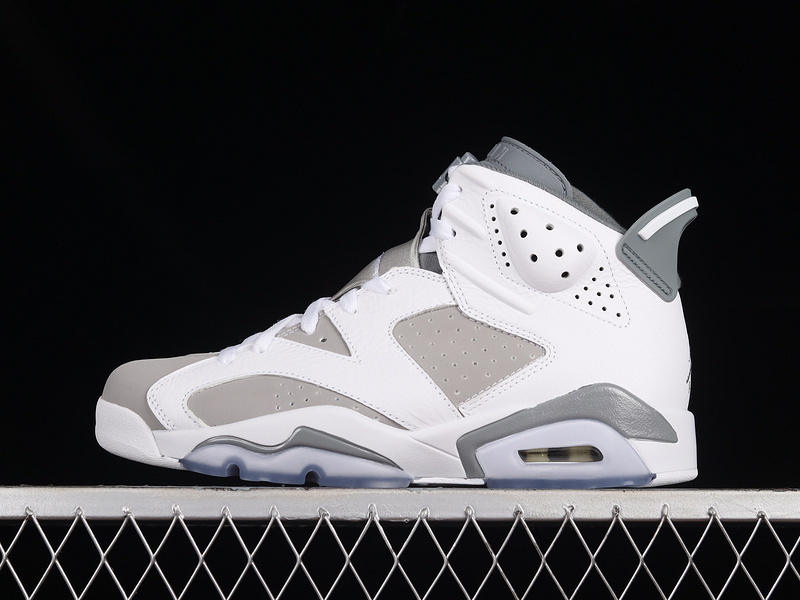 jordan 6 520 CT8529 100 AIR JORDAN 6 WHITE MEDIUM GREY COOL GREY MAN 40 47.5 F5E9