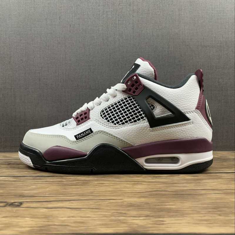 jordan 6 300 CZ5624 100 PARIS SAINT GERMAIN X AIR JORDAN 4 RETRO BORDEAUXWHITE NEUTRAL GREY A