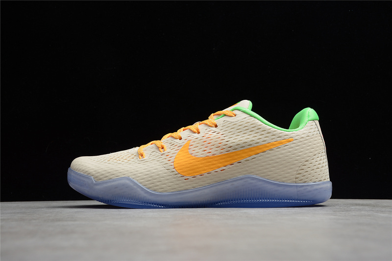 kobe 360 856852 282 KOBE 11 PEACH JAM PEARL WHITE ATOMIC ORANGE LIME GREEN MAN 40 46 5571