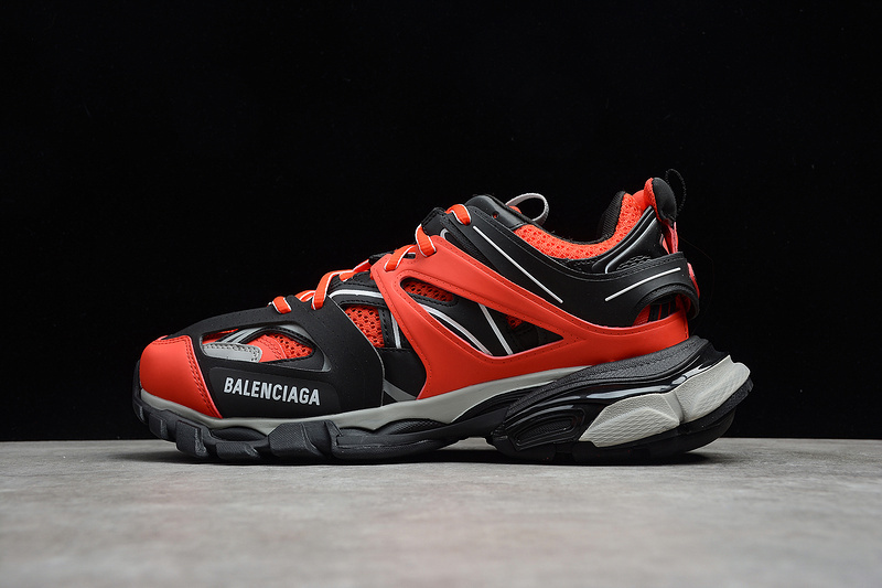 BALENCIAGA TRACK 【580】[BALENCIAGA TRACK SNEAKERS BLACK∕WHITE∕RED-GREY]-[WOMAN︰35-39]-[MAN︰40-4