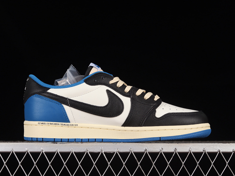 jordan 6 650 DM7866 140 FRAGMENT DESIGN X TRAVIS SCOTT X AIR JORDAN 1 RETRO LOW WHITE BLACK B