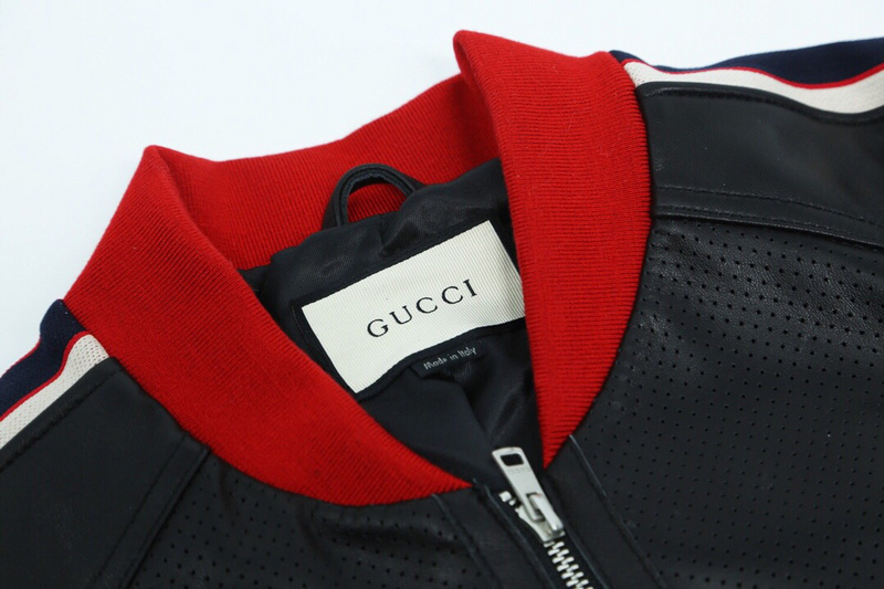 gucci 2020ss Gucc Leather Jacket 6620