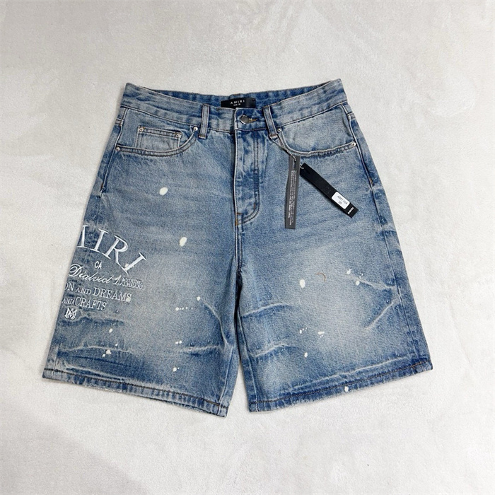 2024SS A﹡iri Shorts Jeans Top Version(5C14) 2024ss amiri jeans top version