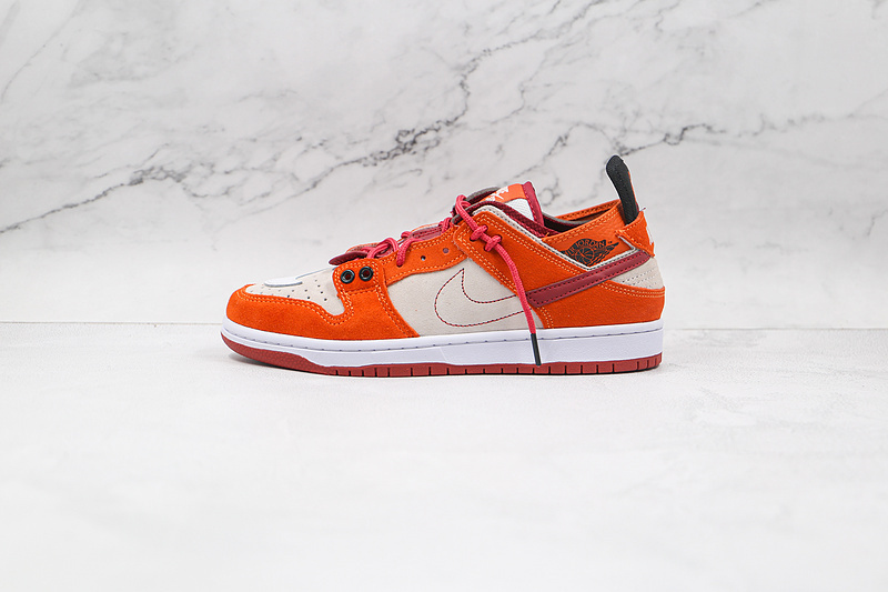 dunk 320 BQ6817 006 SB DUNK LOW PRO ORANGE WHITE RED WOMAN 36 39 MAN 40 45 BABF