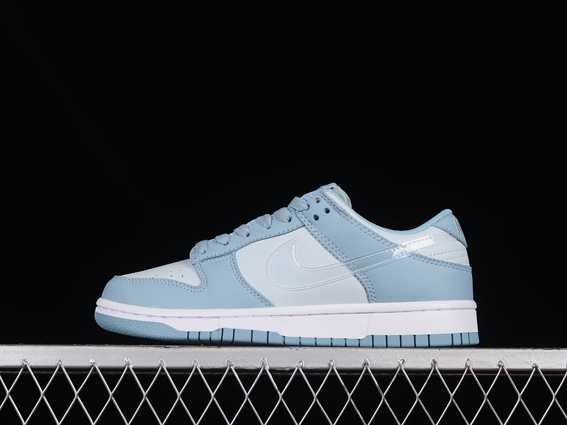 dunk 270 DH9765 401 DUNK LOW GS AURA CLEAR AURA CLEAR WORN BLUE WHITE WOMAN 36 40 662E