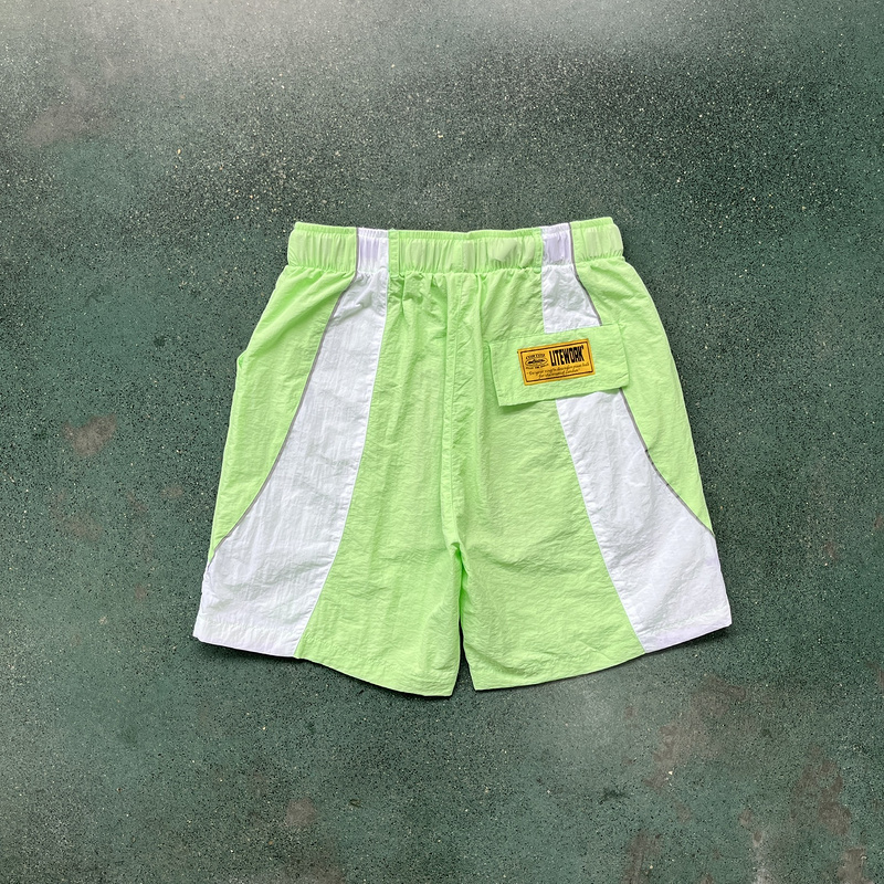 goat 165 Alcatraz Sun Rain Shorts Mint Green4989
