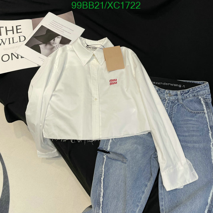 luxury clothes Miu Miu High Quality Copy Clothing Code XC1722 0BD6