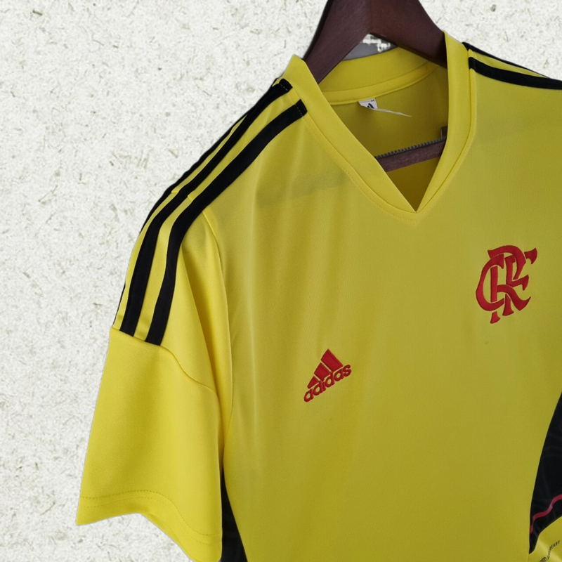2223 Flamengo Training Suit Yellow soccer jersey Camiseta de futebolyupoo camisas de time