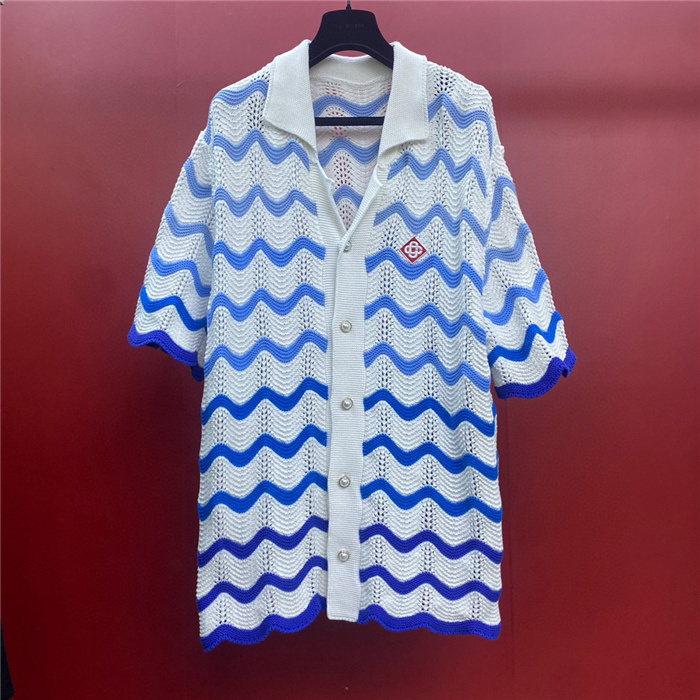 CASABLANCA Clothes 2024 CASABLANCA Shirt∕Shorts Top Version(24F5)