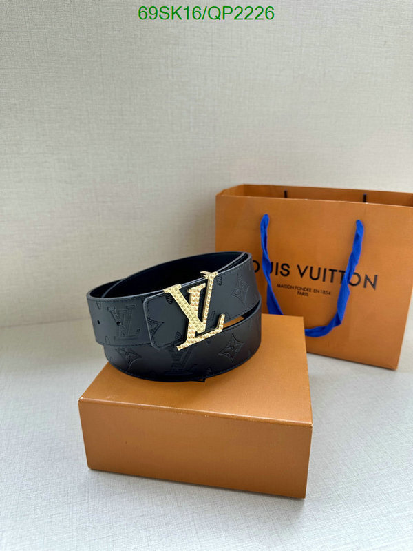 gucci belt Louis Vuitton Cheap fake belts LV Code QP22264B01