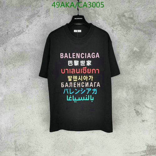 -Balenciaga T-Shirt Code︰ CA3005(B803) best sellers