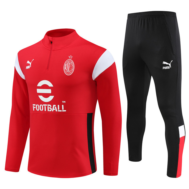 jersey 23∕24 AC Milan Long Sleeve Training Suit(6174)