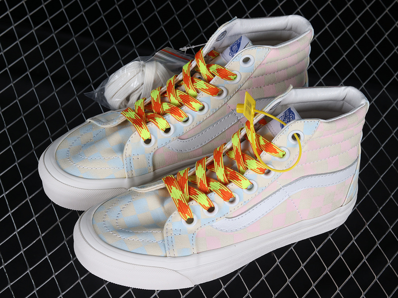 [VN0A5KRIB37]-[SK8-HI 38 DX MULTI-COLOR∕WHITE]-[WOMAN︰35-39]-[MAN︰40-44](BF53)